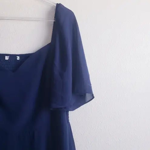 Baltic Born Sierra Sweetheart Blue Maxi Dress New Without Tags