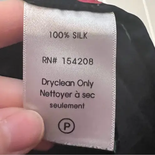 HVN Wiona Cherry Silk Slip Skirt Size 0