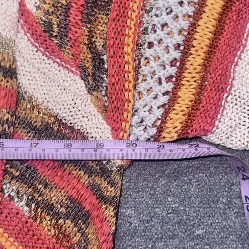 Adore Womens Sweater Multicolor Long Sleeve Cardigan Size L