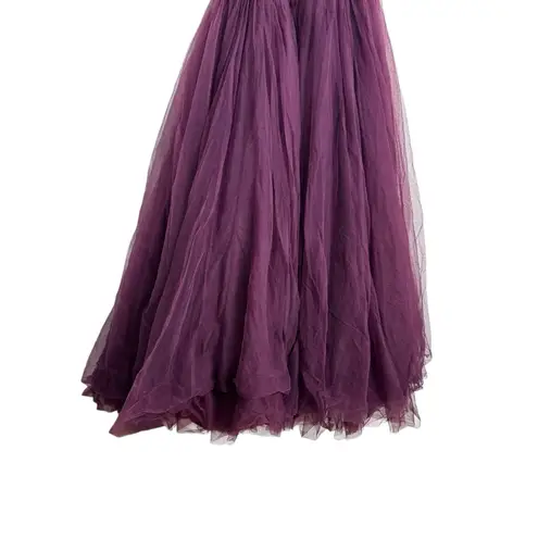 Zac Posen Pleated Tulle Couture Gown