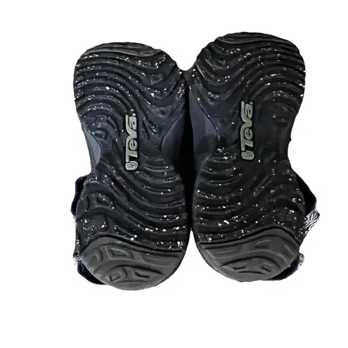 Teva Women’s Sport Sandals Black Patterned Strap Size 7 | Outdoor Hiking Water