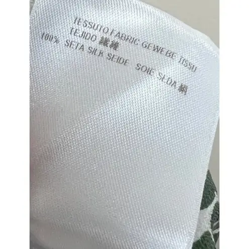 Stella McCartney Green Dot Silk Trousers Sz. 42 (US 6-8/M)