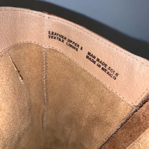 Corso Como Brown Leather Knee High Riding Boots