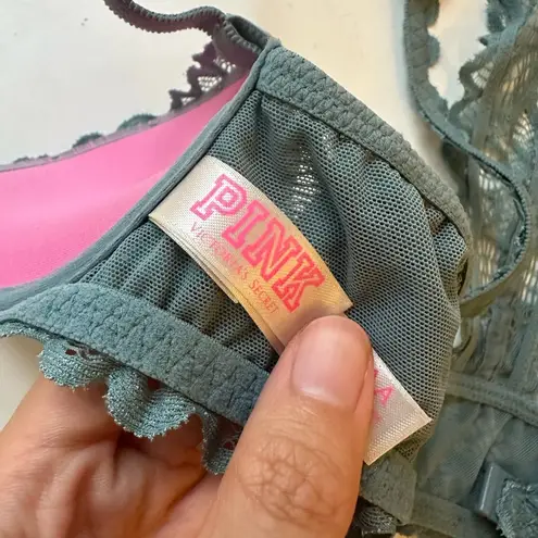 PINK - Victoria's Secret NWOT - Victoria's Secret Pink Date Racerback Size 32AA Teal