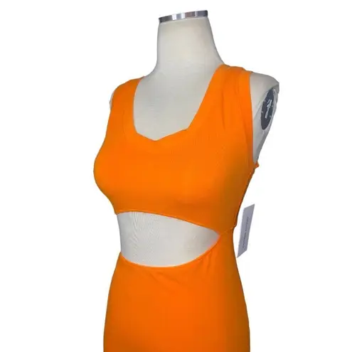 Cotton Citizen x REVOLVE Brisbane Cut Out Tank Dress in Orange Small