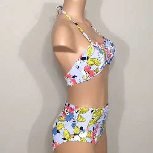 Anne cole Studio high waisted bandeau bikini. NWT. XS