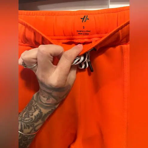 Tail Active Eleanor Joggers In Bright Orange $84 MSRP