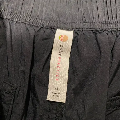 Anthropologie Daily Practice for  Base Jump Parachute Pant in Black Medium
