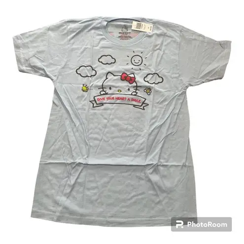 Her Universe Sanrio Hello Kitty light blue tee Shirt