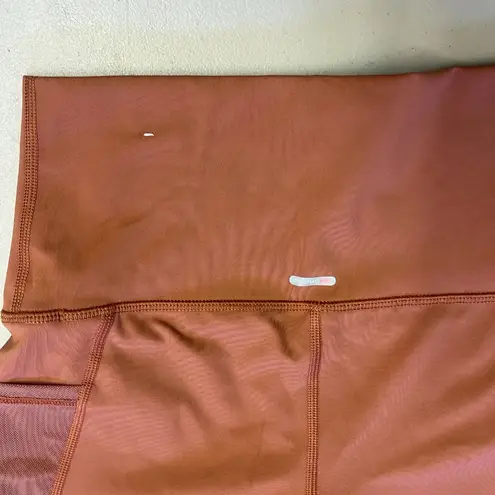 Aerie  Chill Play Move Mesh Hi-Rise Biker Shorts Women's Size Small