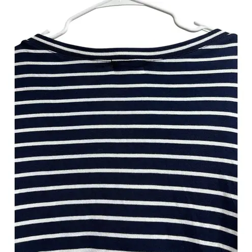 Ralph Lauren  LRL Lauren Jeans Co Small Blue White Stripes Cotton Dress