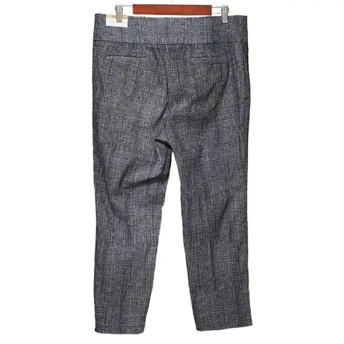 Cooper and Ella Black White Plaid Ankle Pants Size 14 NWT Office Career