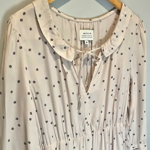 Mcguire Peasant Style Midi Dress - size Medium