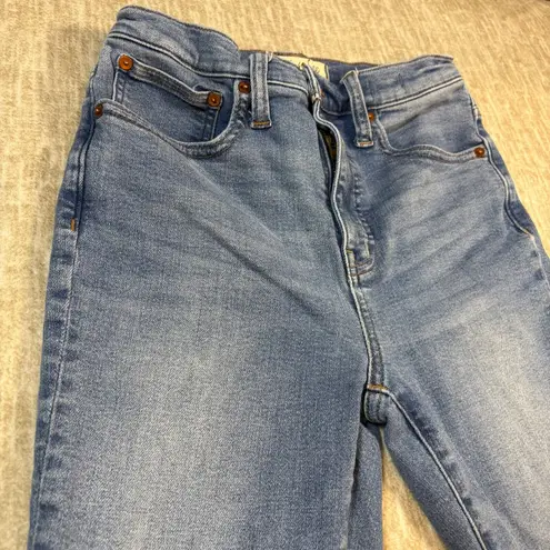 Madewell  Cali Demi Boot Jeans Size 25 Cropped Ankle Length Medium Wash‎