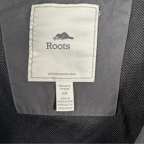 Roots 73 Martinriver Water Resistant Jacket Hooded Cinch Waist Black S