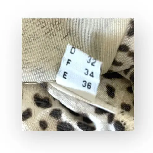 Roberto Cavalli Class đ’€Luxe Crystal Enameled Metal Belt Top đ’€Leopard Print đ’€4