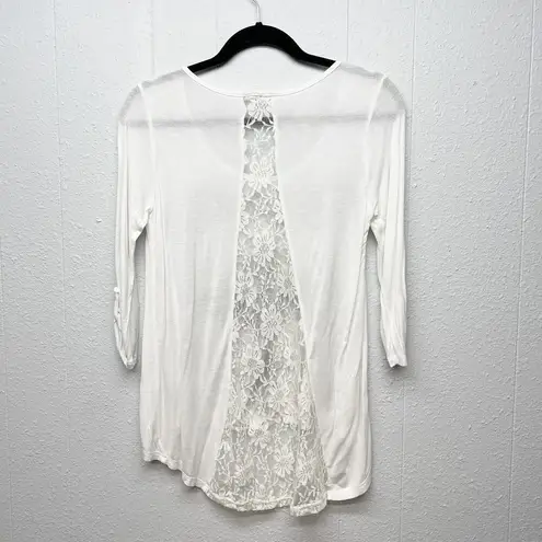 Rhinestone Flowy Womens Top Small Rockabilly Punk Chaotic Academia Streetwear White