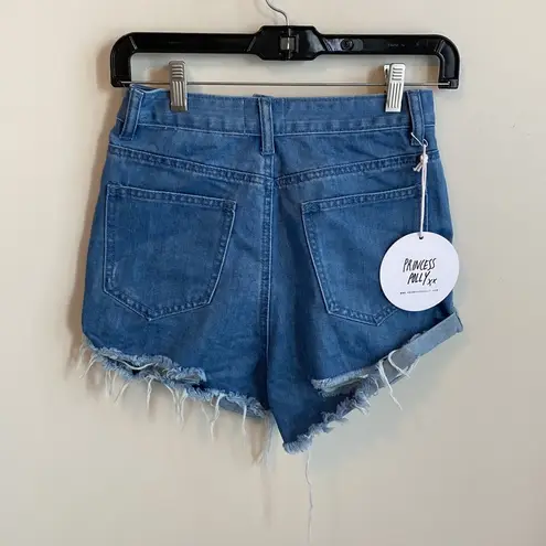 Princess Polly  Hood Winked Denim Shorts