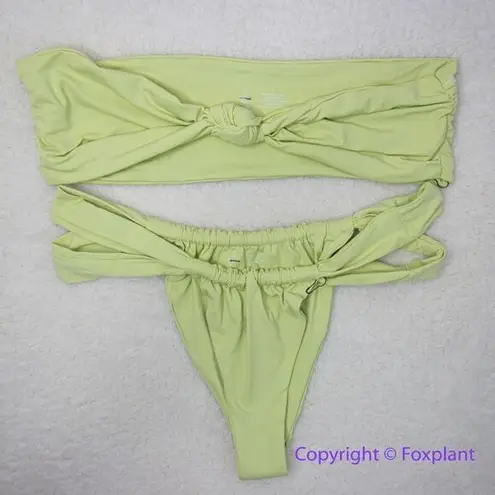Stone Fox Swim New set!  x Free People Lele Bikini Top and‎ Bijou bottoms, size L