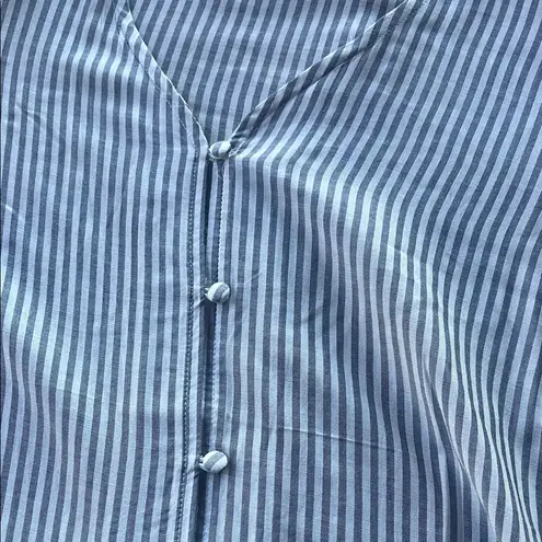 Velvet Heart Blue Striped Women's Top