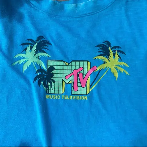 Retro Tie Dye MTV Long Sleeve T