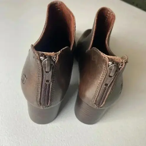 Born Shoes Womens Antonia Back Zip Ankle Bootie 6