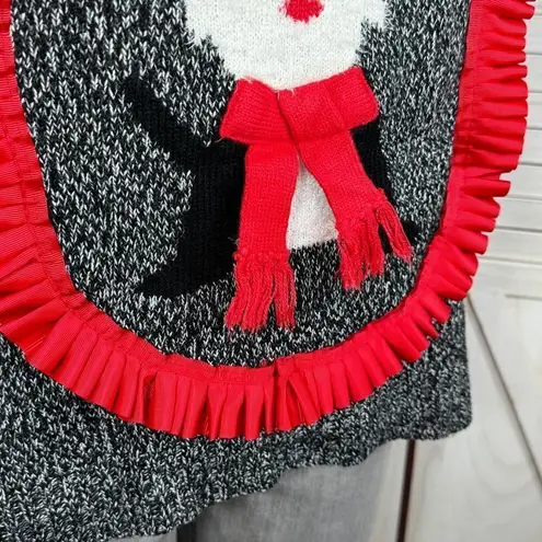 United States Sweaters Untied States Sweaters Ugly Christmas Terrier Dog Sweater Black Red XL