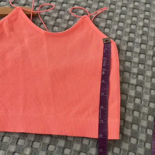 Zenana Outfitters Vibrant Orange Women's Crop Top