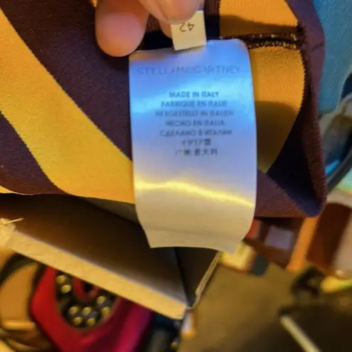 Stella McCartney Stripes Bandeau Bikini Top size 8