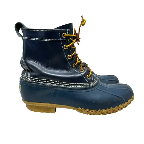 L.L. Bean Bean Boots Duck 8" Leather Lace