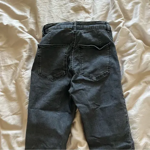 ZARA  Black Wash High Waisted Skinny Jean