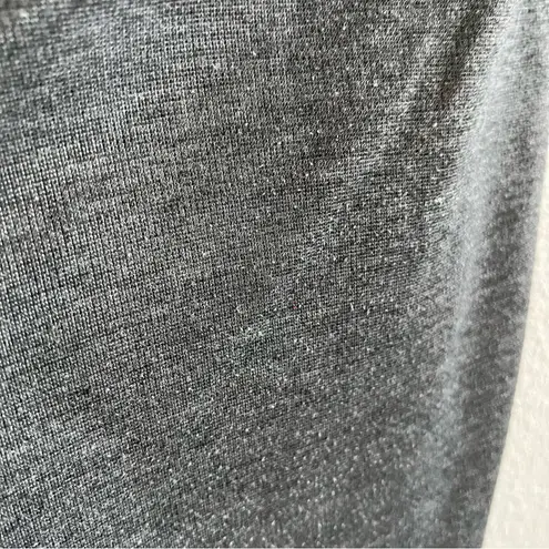 Betabrand Gray Metallic Work Yoga Business Casual Pants Medium