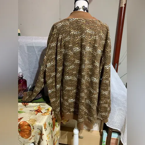 Anthony Richards Cheetah Print Jacket Size 5X