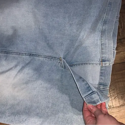 BLANK NYC Stylish Denim Button-Down Dress cutout  wake me up spring classic boho