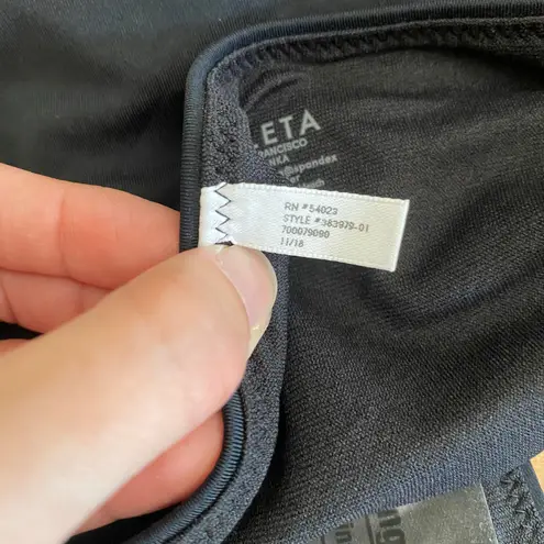 Athleta  NWT Black Clean Medium Seat Coverage Swim‎ Bikini Bottom Size Large - Image 7