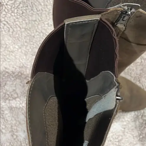 Eddie Bauer Brown  Knee High Boots for Women Size 8.5