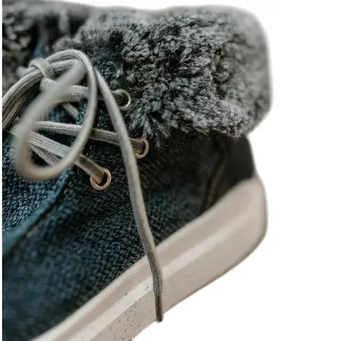 ROMIKA Helsinki 03 Frisco Faux Fur Lined
Sneaker Booties Size Eu 41 New in Box Blue