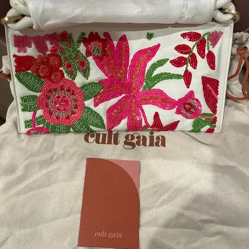 Cult Gaia NWOT HERA NANO BEADED SHOULDER BAG - LA SELVA
