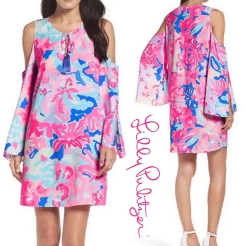 Lilly Pulitzer  Benicia Dress Playa Hermosa Beach Cover / Dress Large