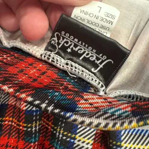 Frederick's of Hollywood Fredrick's of Hollywood Plaid Mini Skirt - Red and Blue NEW