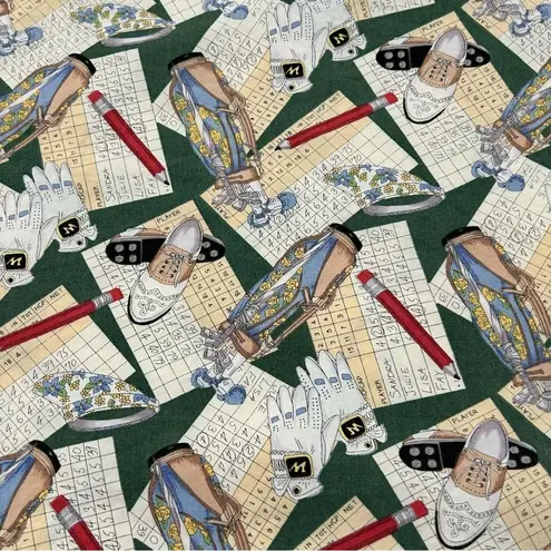 Women’s Golf Scene Medical Nurse Utility Scrubs V Neck Shirt Adult Unisex Size L Tan Size L