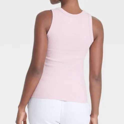 Universal Threads Universal Thread Bundle 90s Ribbed Stretch Tank Top Mauve White Brown Black L/XL