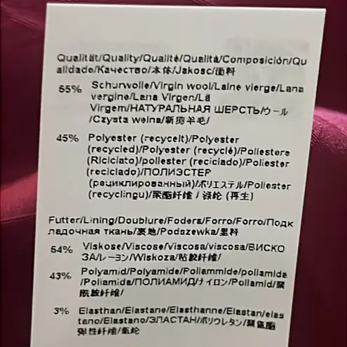 Hugo Boss BOSS “Joleara” Virgin Wool Blend Cropped Tuxedo Jacket