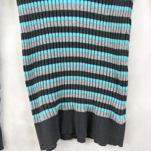 Lei Womens Sweater Large Ribbed Emo Indie Soft Grunge 2000s Elena Gilbert Bella Gray