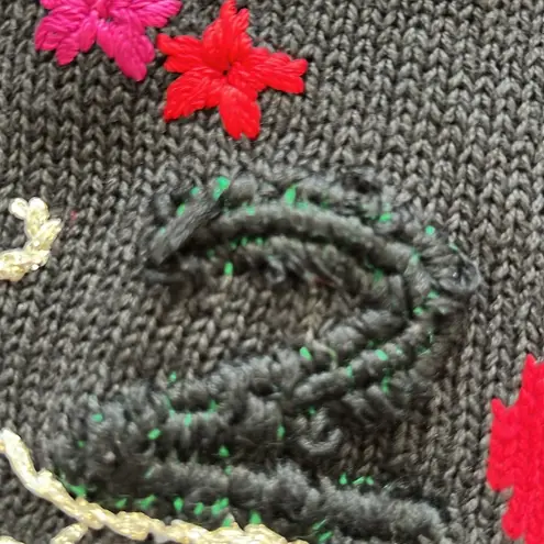 Vintage Y2K New Year Year Balloon Embroidered Party Sweater 2000 Size L