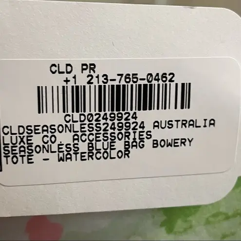 Australia Luxe Co. Blue Bag Bowery Tote