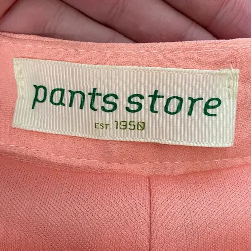 PANTS STORE Pink Pleated Flowy Relaxed Dress Shorts Size Medium Lined