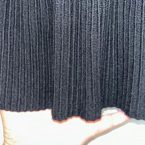 INC International Concepts Ribbed Textured Zipper Front Peplum Cardigan Sweater