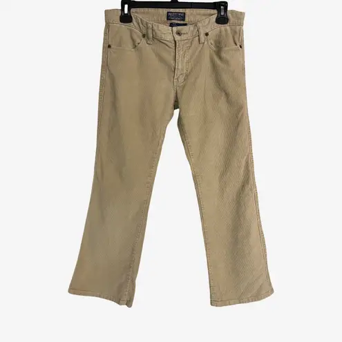 Polo Jeans Co Ralph Lauren Beige Corduroy Pants 6x30 Bootcut Stretch