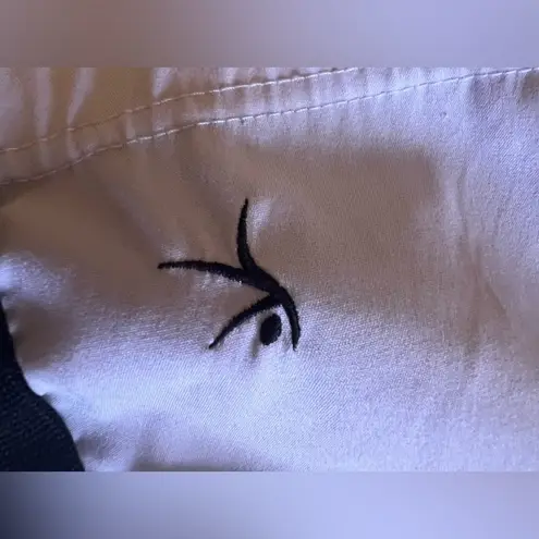 Women's Mid Rise Danskin Skort Performance Skort Shorts WhiteBlack size M(8